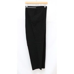 NWOT Samoon Plus Size Stretch Pull-On Slim Pants 22 Dotted print office business